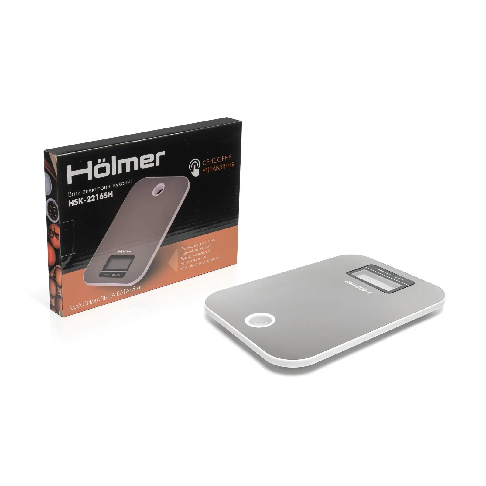 Ваги кухонні Holmer HSK-2216SH UA