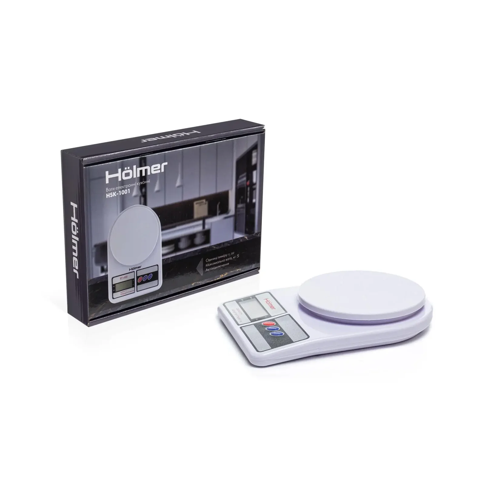 Ваги кухонні електронні Holmer HSK-1001 UA
