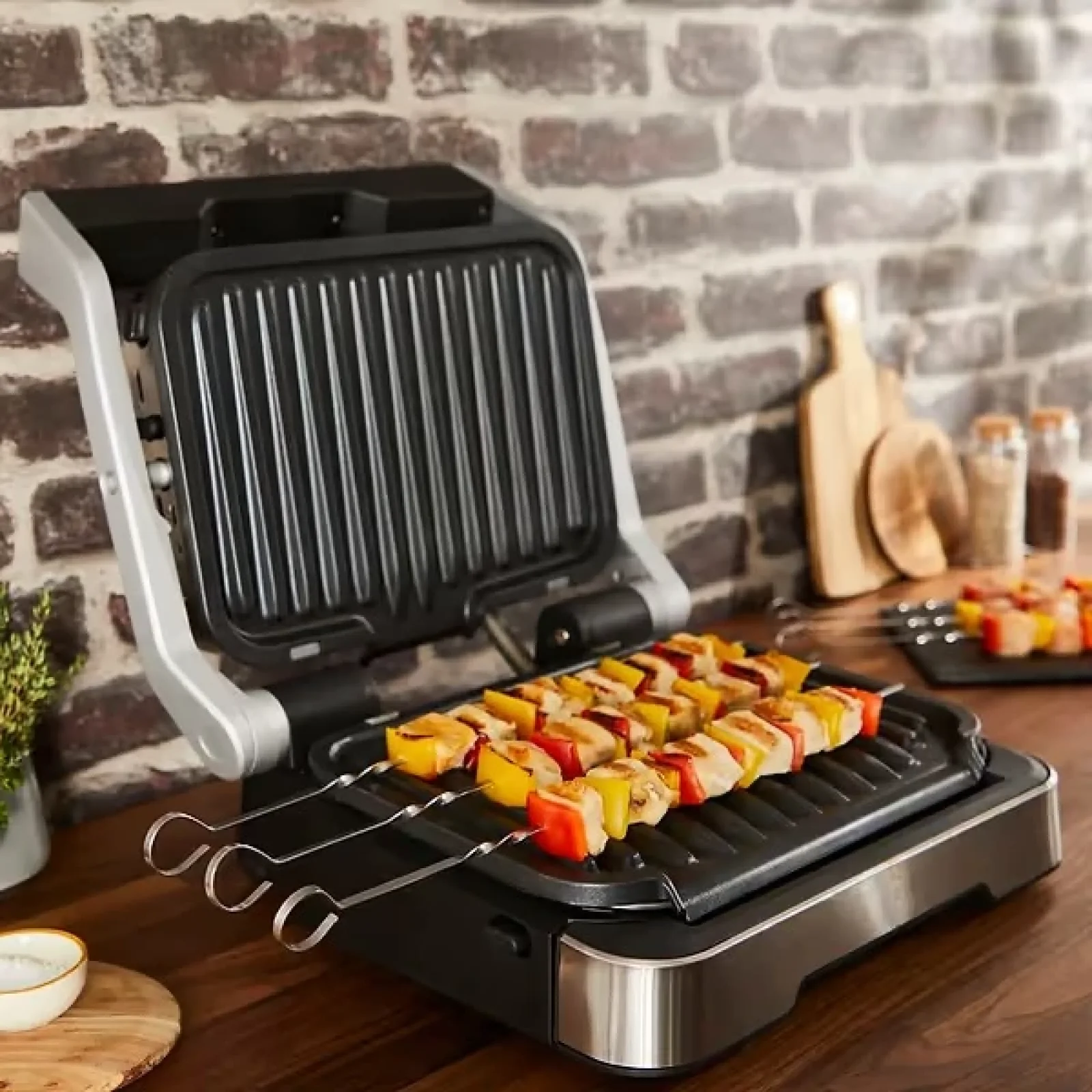 Электрогриль прижимной Tefal OptiGrill 2in1 GC772D30 UA