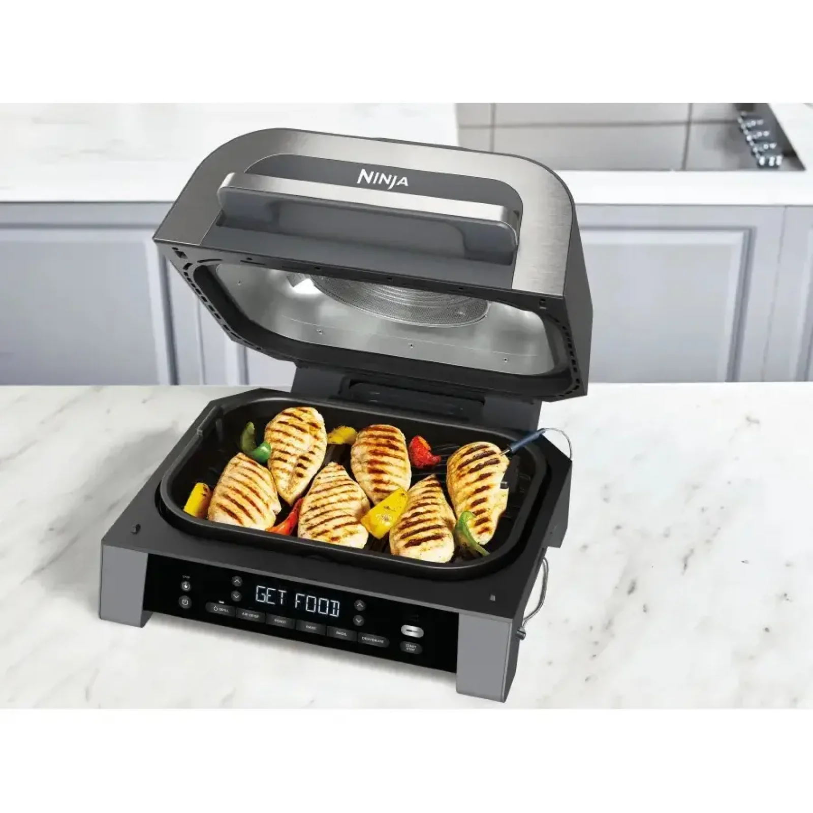Гриль Ninja Foodi MAX Air Grill & Air Fryer с Сooking probe DG551EU UA