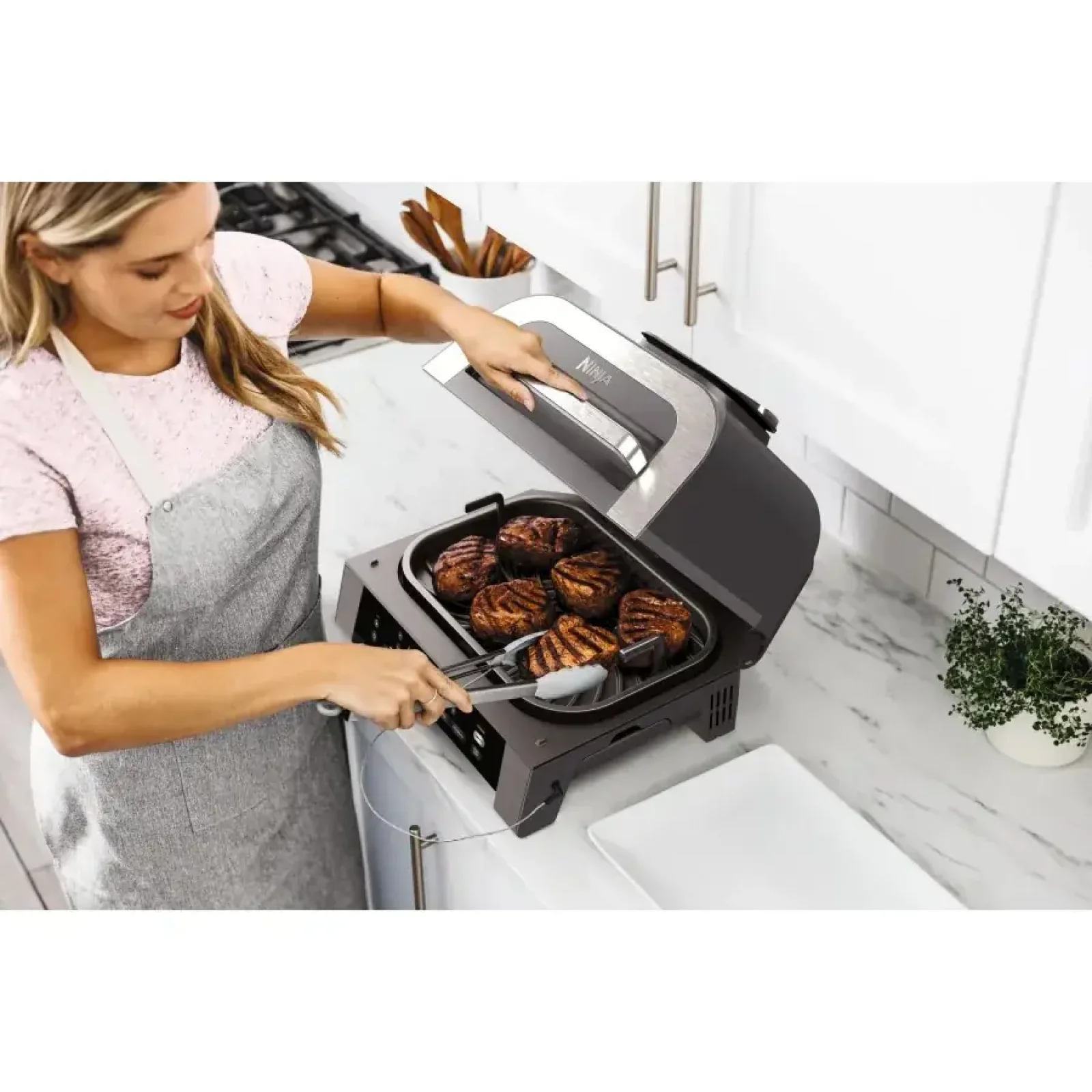Гриль Ninja Foodi MAX Air Grill & Air Fryer с Сooking probe DG551EU UA