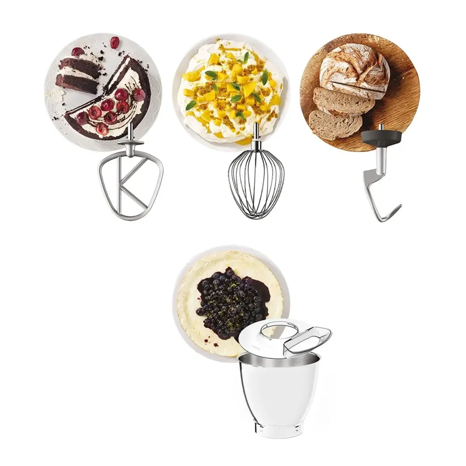 Кухонный комбайн Kenwood KVL 65.001 WH Titanium Chef Baker XL UA