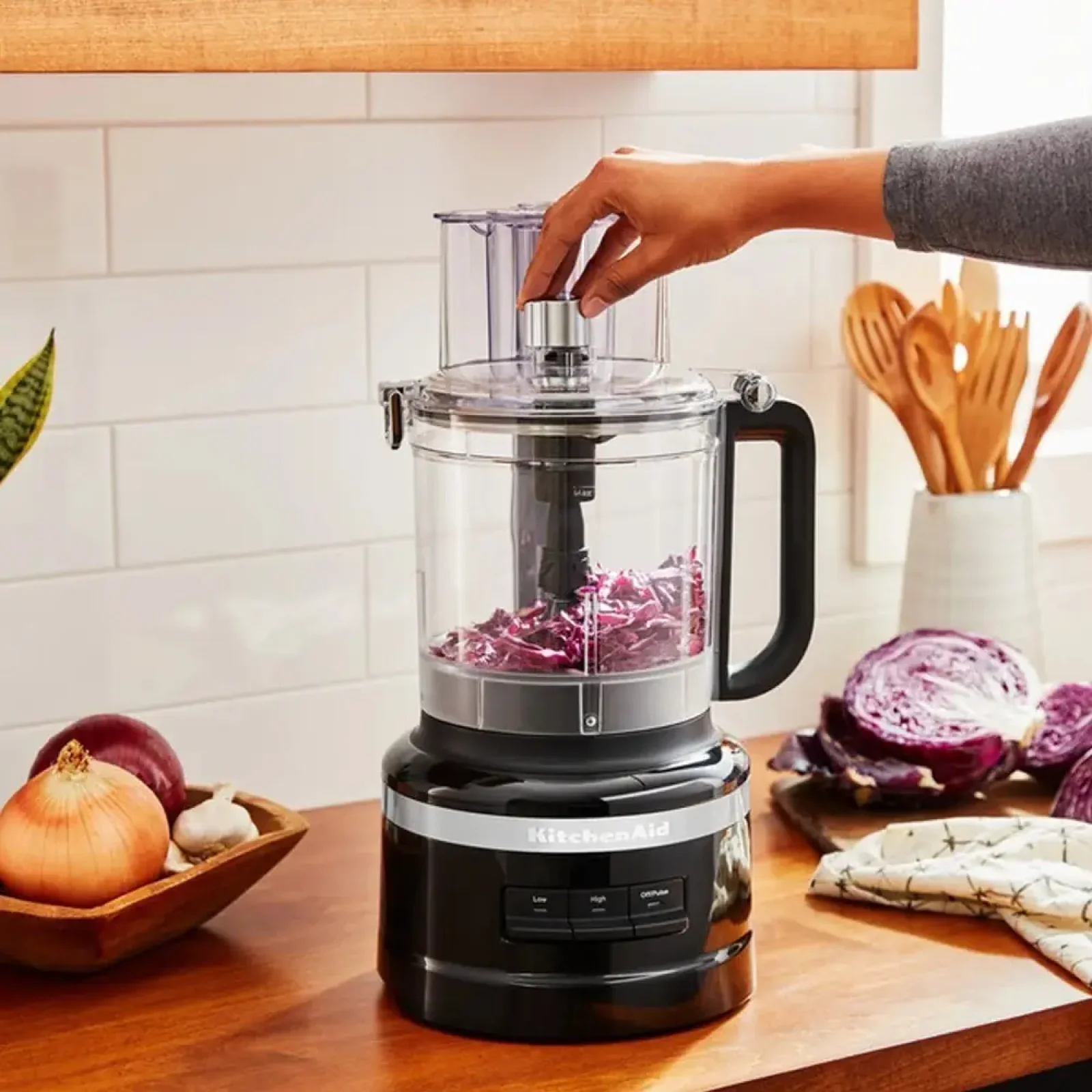 Кухонний комбайн KitchenAid 5KFP1319EOB чорний UA