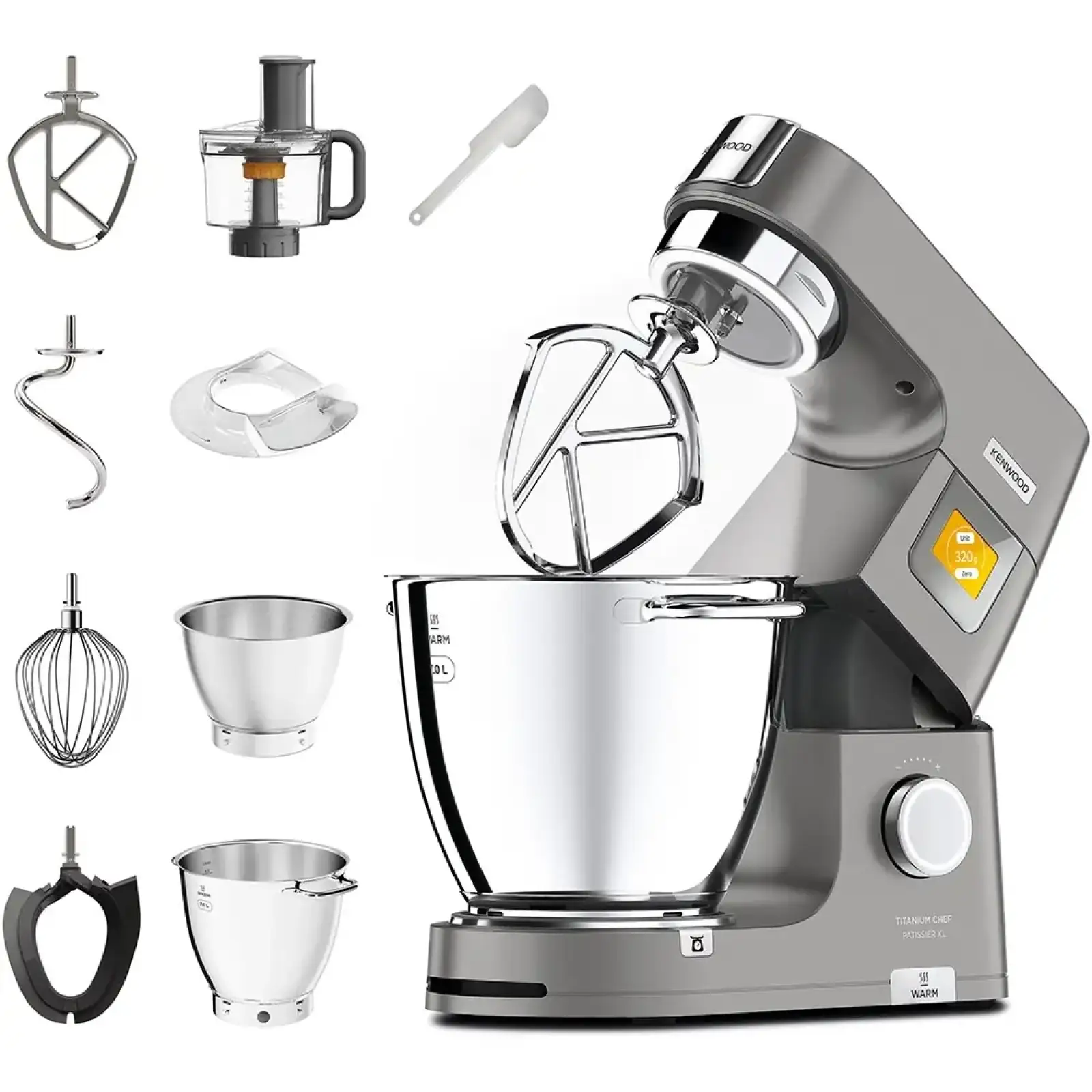 Кухонна машина Kenwood KWL 90.244 SI Titanium Chef Patissier XL UA