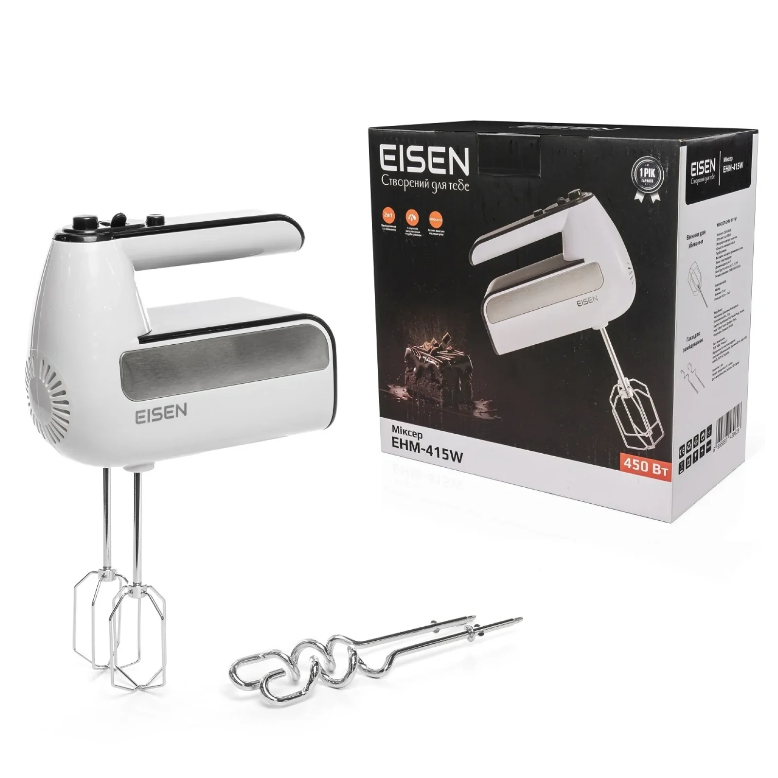 Миксер Eisen EHM-415W UA