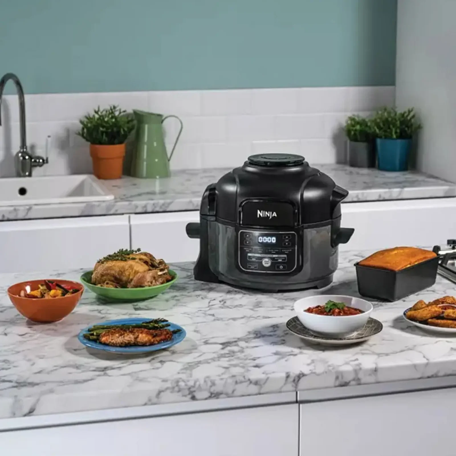 Мультиварка Ninja Foodi Mini 6-in-1 Multi-Cooker OP100EU UA