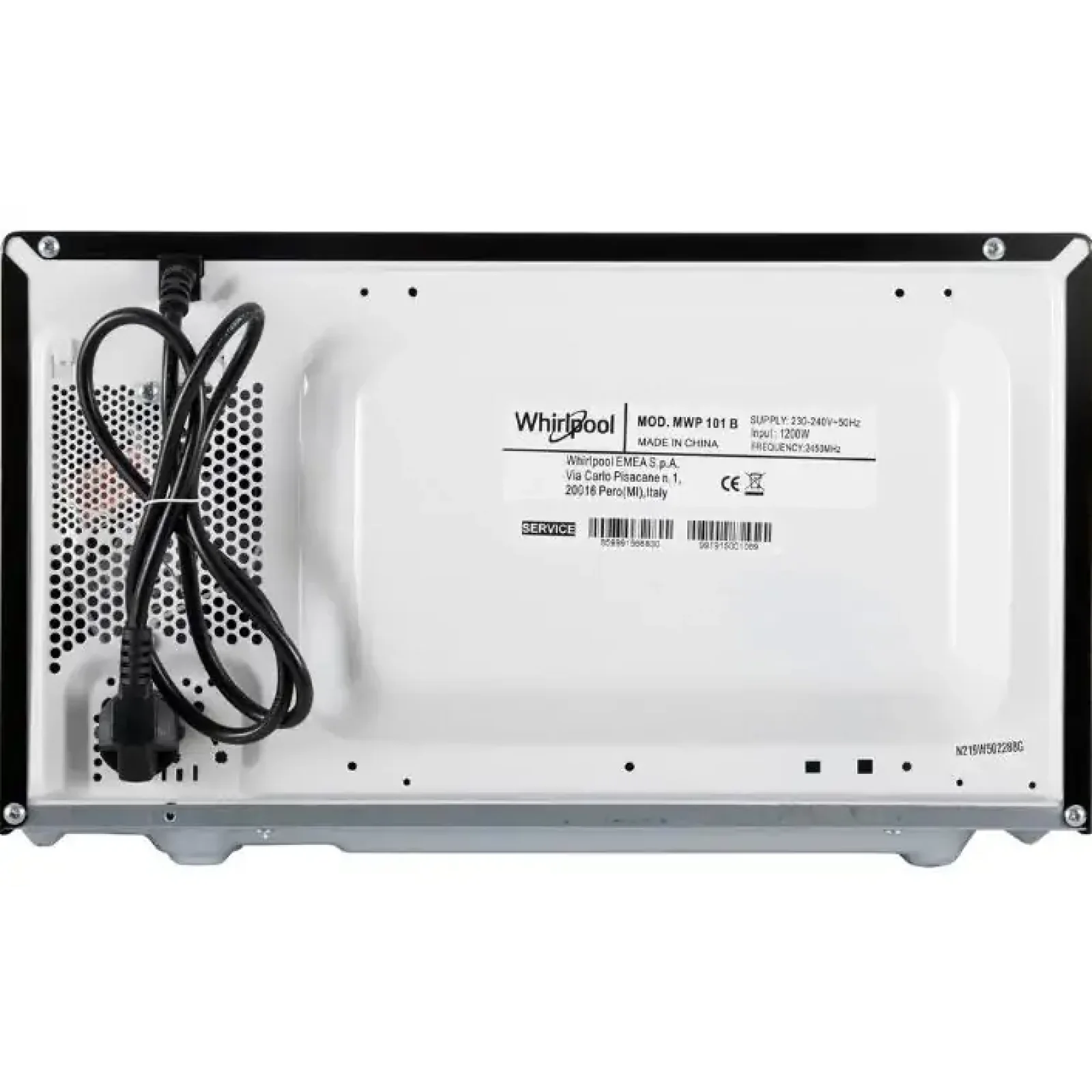 Мікрохвильова піч Whirlpool MWP 101 B UA