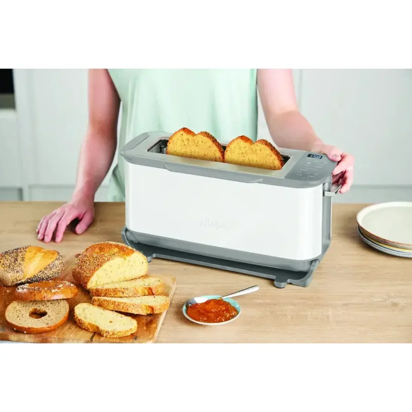 Тостер NINJA Foodi 3-in-1 White ST200EUWH UA