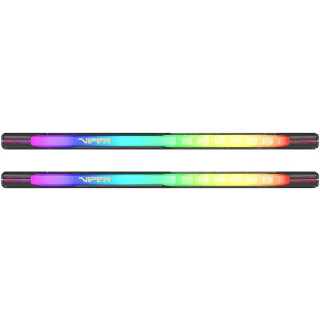 Модуль пам'яті DDR4 2x32GB/3600 Patriot Viper Steel RGB Black (PVSR464G360C0K) UA