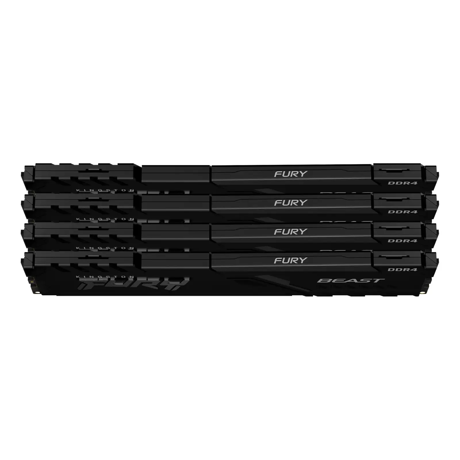 Оперативная память DDR4 4x16GB/3200 Kingston Fury Beast Black (KF432C16BBK4/64) UA