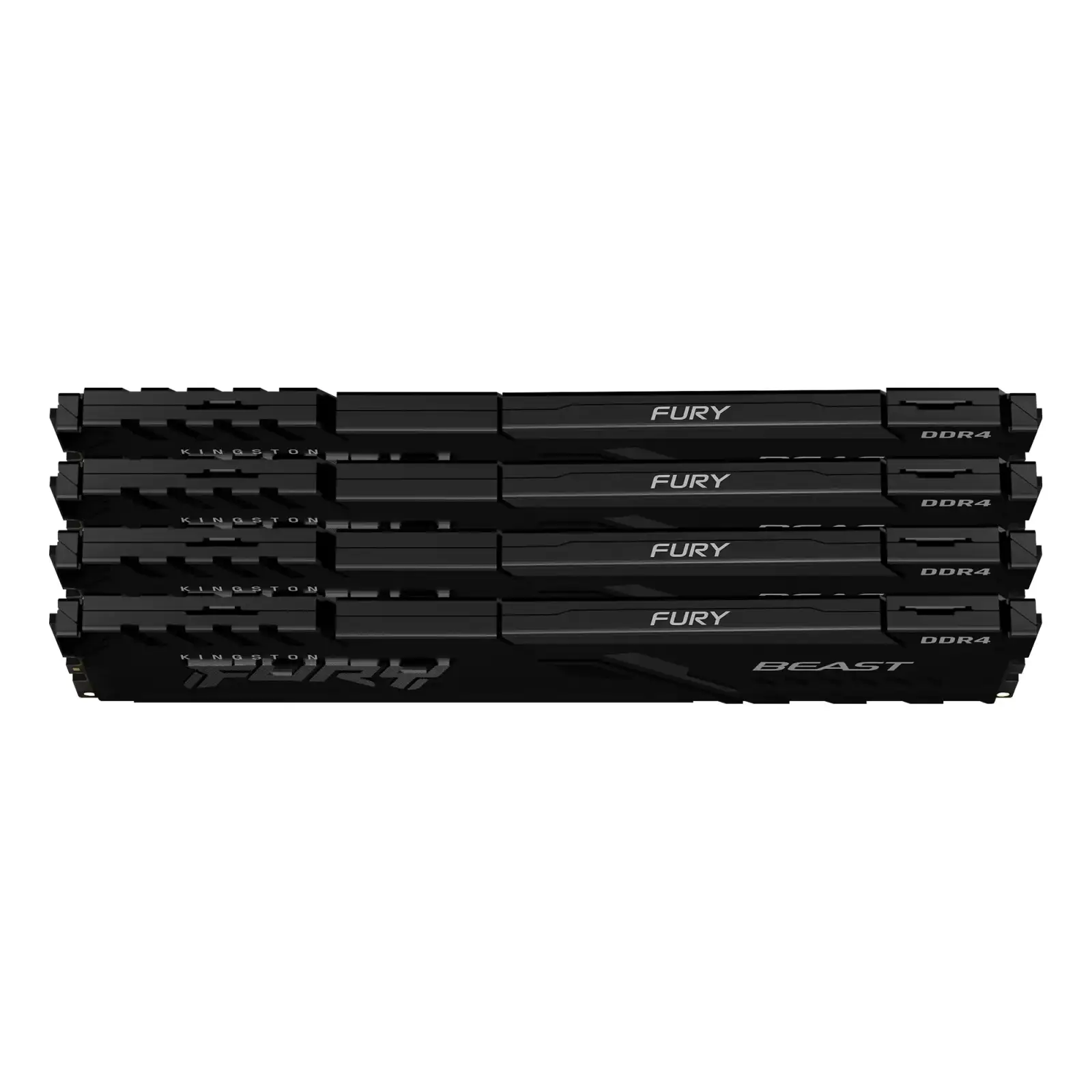 Оперативная память DDR4 4x32GB/3200 Kingston Fury Beast Black (KF432C16BBK4/128) UA