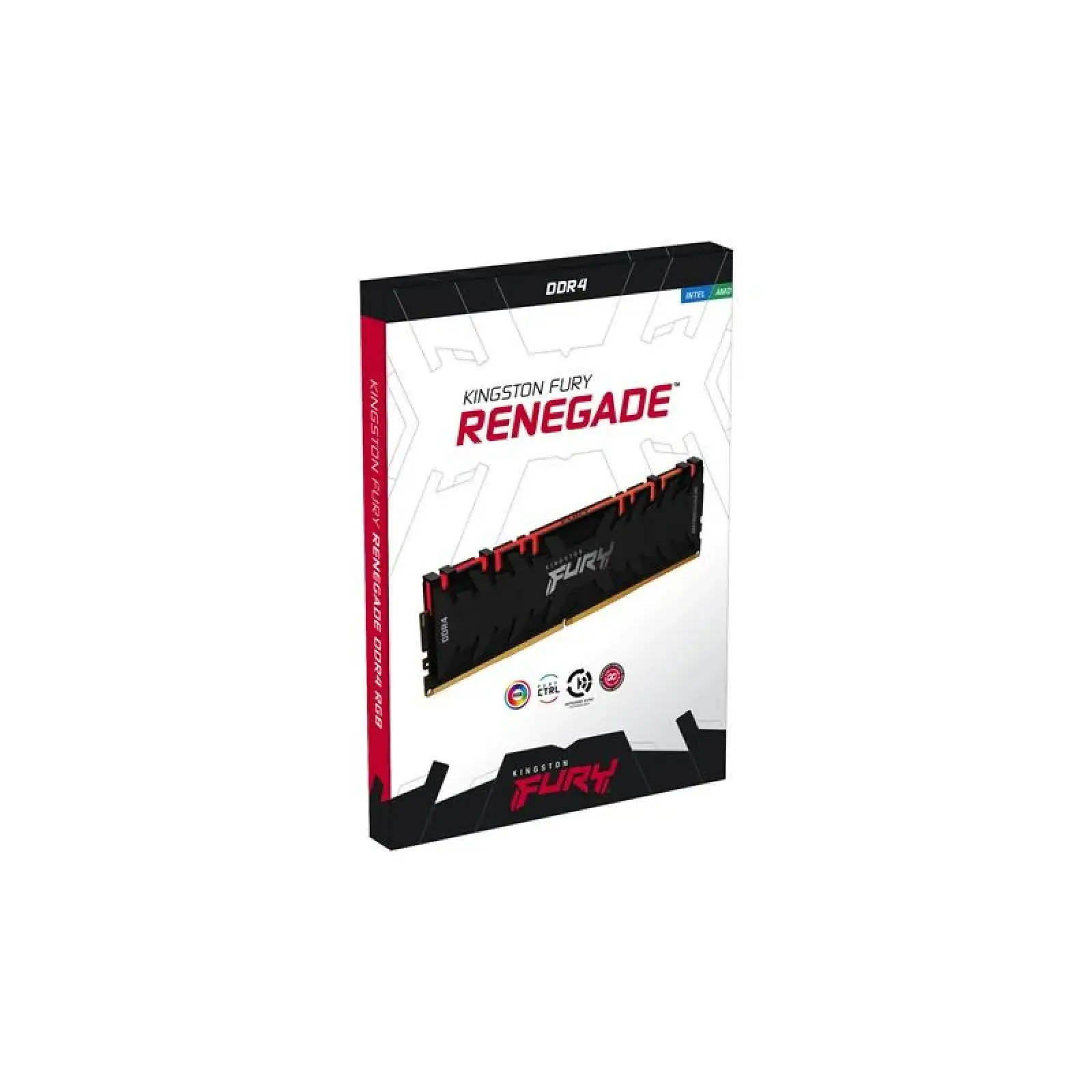 Оперативна пам'ять DDR4 4x8GB/3600 Kingston Fury Renegade RGB (KF436C16RBAK4/32) UA
