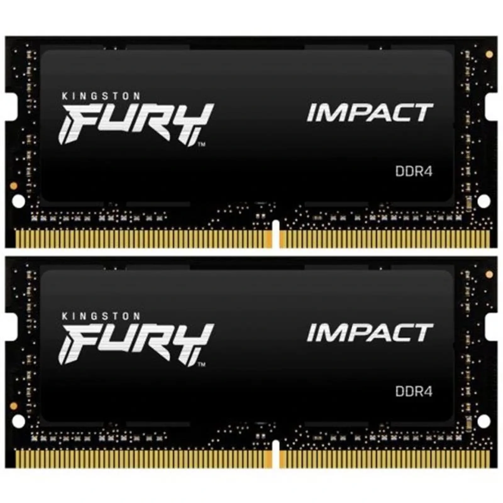 Модуль памяти SO-DIMM 2x32GB/3200 DDR4 Kingston Fury Impact (KF432S20IBK2/64) UA