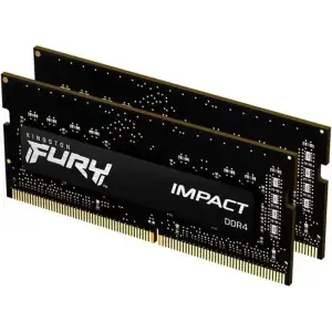 Оперативна пам'ять SO-DIMM 2x16GB/2666 DDR4 Kingston Fury Impact (KF426S16IBK2/32) UA