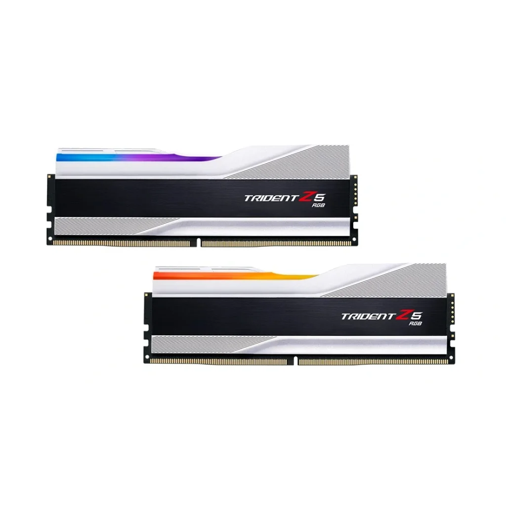 Модуль памяти DDR5 2x16GB/7200 G.Skill Trident Z5 RGB Silver (F5-7200J3445G16GX2-TZ5RS) UA