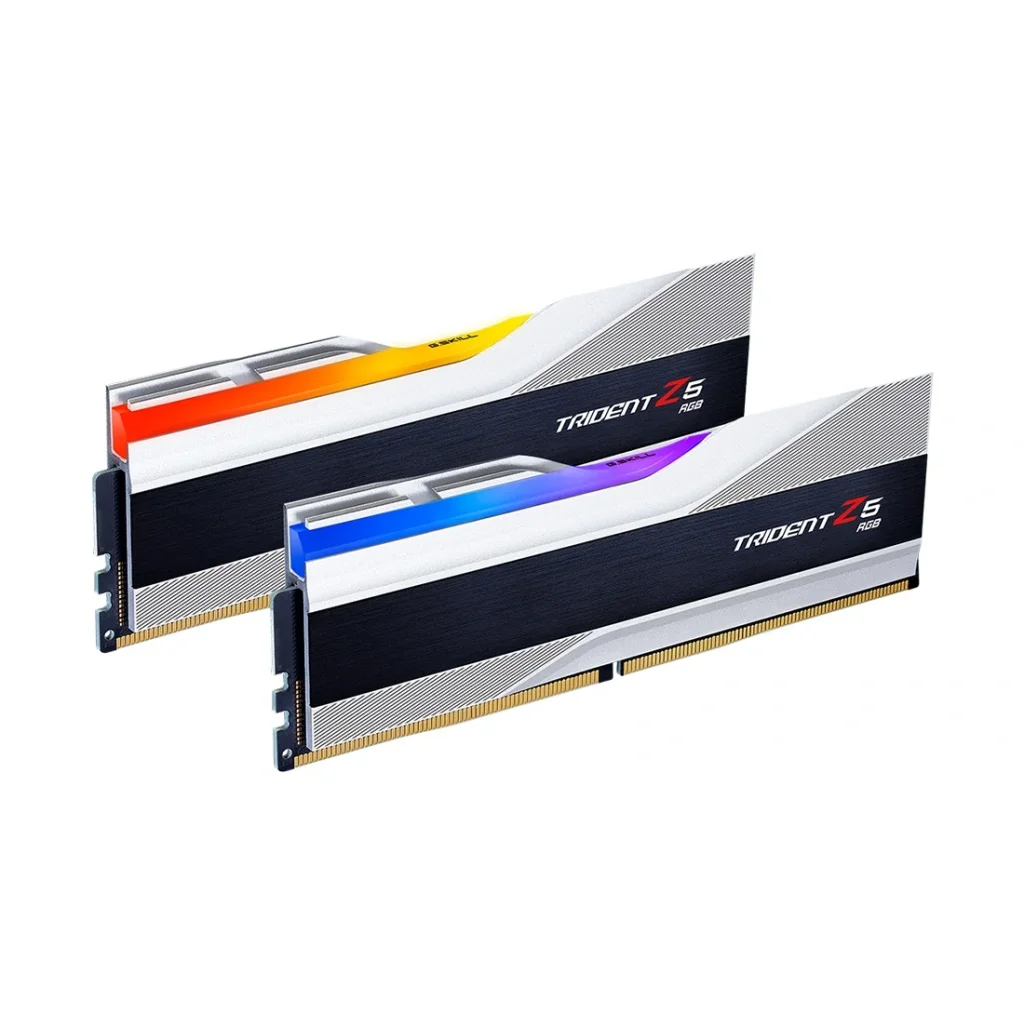Модуль памяти DDR5 2x16GB/7200 G.Skill Trident Z5 RGB Silver (F5-7200J3445G16GX2-TZ5RS) UA