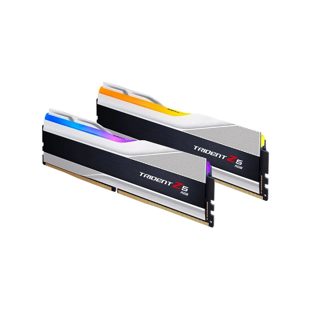 Модуль памяти DDR5 2x16GB/7200 G.Skill Trident Z5 RGB Silver (F5-7200J3445G16GX2-TZ5RS) UA