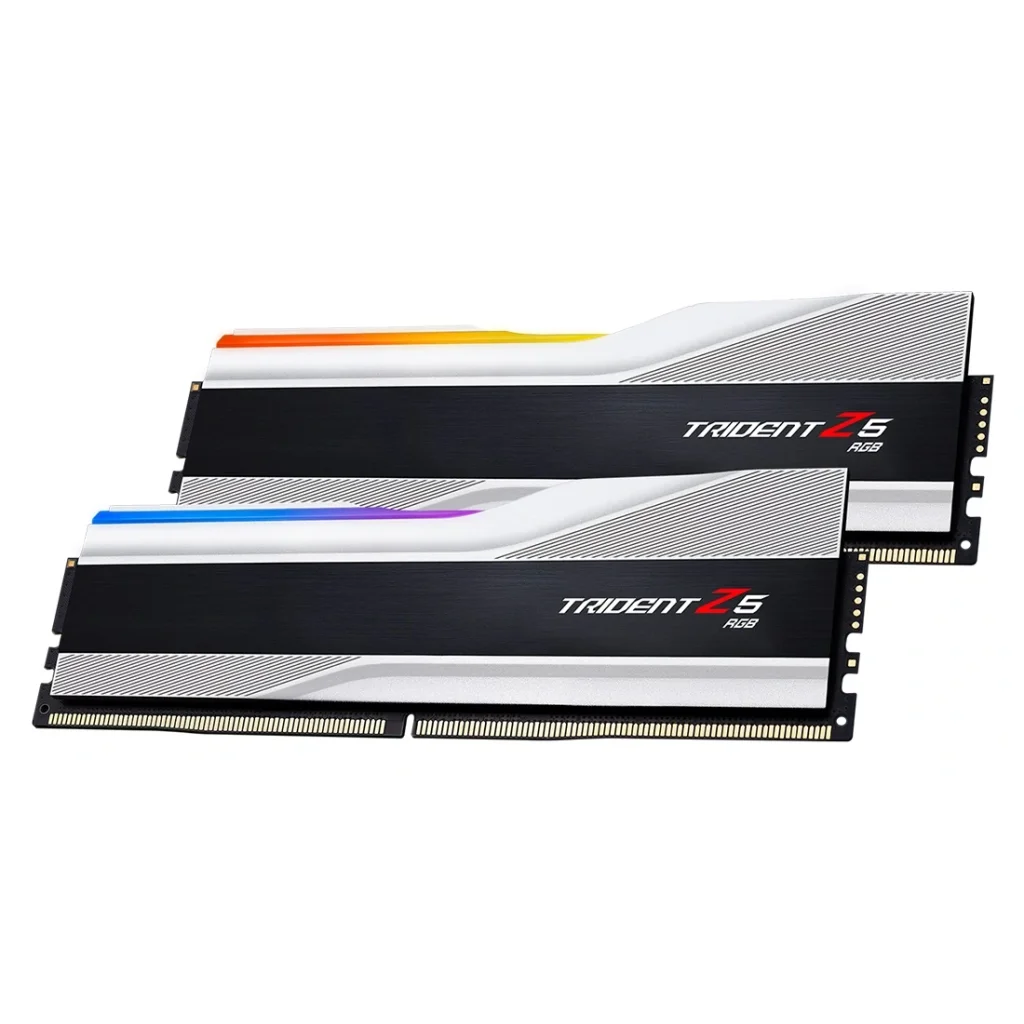 Модуль памяти DDR5 2x16GB/7200 G.Skill Trident Z5 RGB Silver (F5-7200J3445G16GX2-TZ5RS) UA