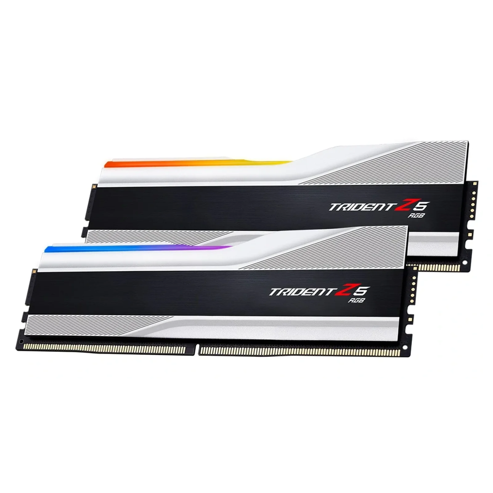 Модуль памяти DDR5 2x16GB/7200 G.Skill Trident Z5 RGB Silver (F5-7200J3445G16GX2-TZ5RS) UA