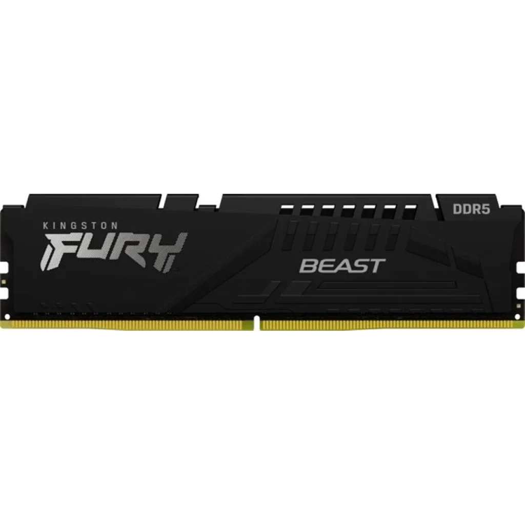 Модуль памяти DDR5 32GB/6000 Kingston Fury Beast Black (KF560C30BB-32) UA