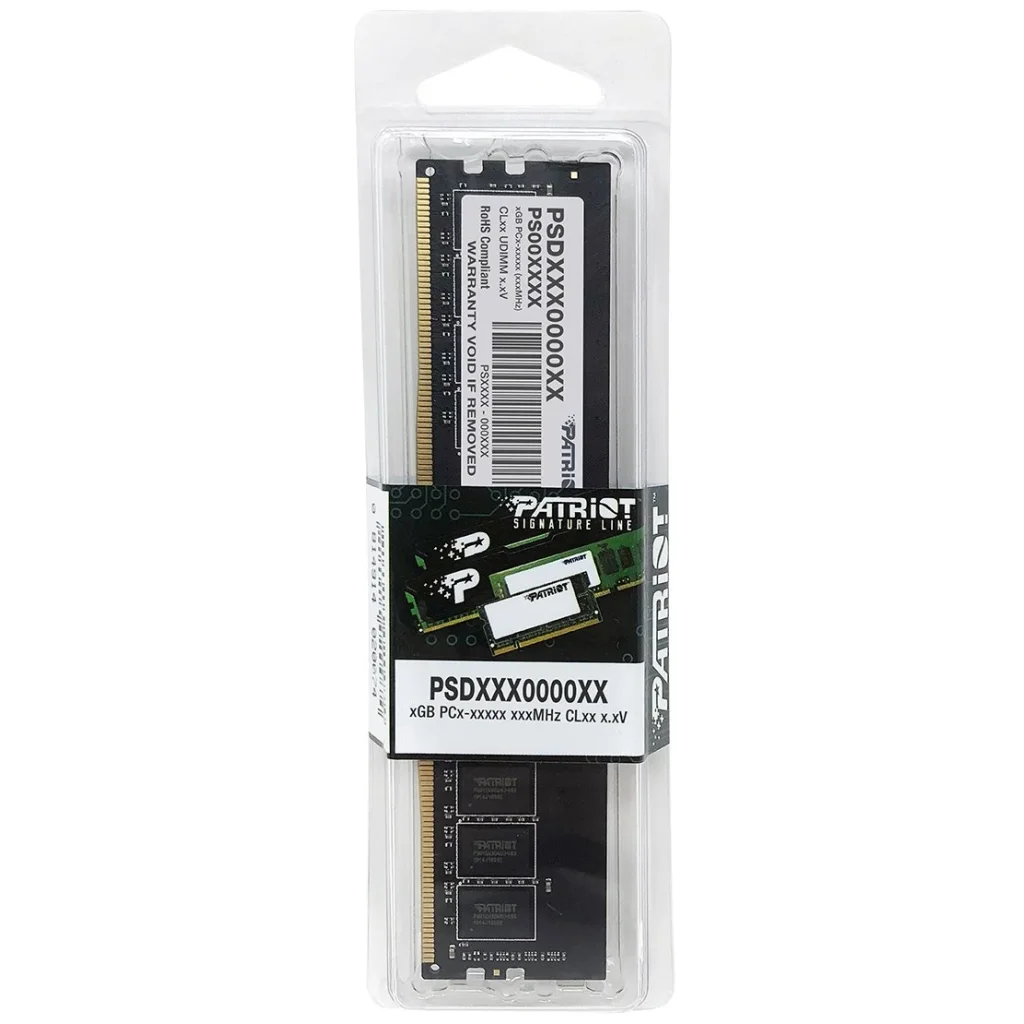 Модуль пам'яті DDR4 8GB/3200 Patriot Signature Line (PSD48G320081) UA