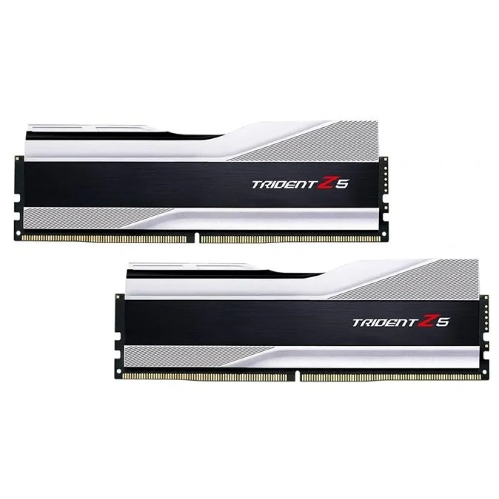 Модуль пам'яті DDR5 2x16GB/5600 G.Skill Trident Z5 Silver (F5-5600J4040C16GX2-TZ5S) UA