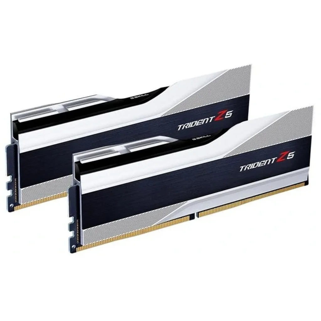 Модуль пам'яті DDR5 2x16GB/5600 G.Skill Trident Z5 Silver (F5-5600J4040C16GX2-TZ5S) UA