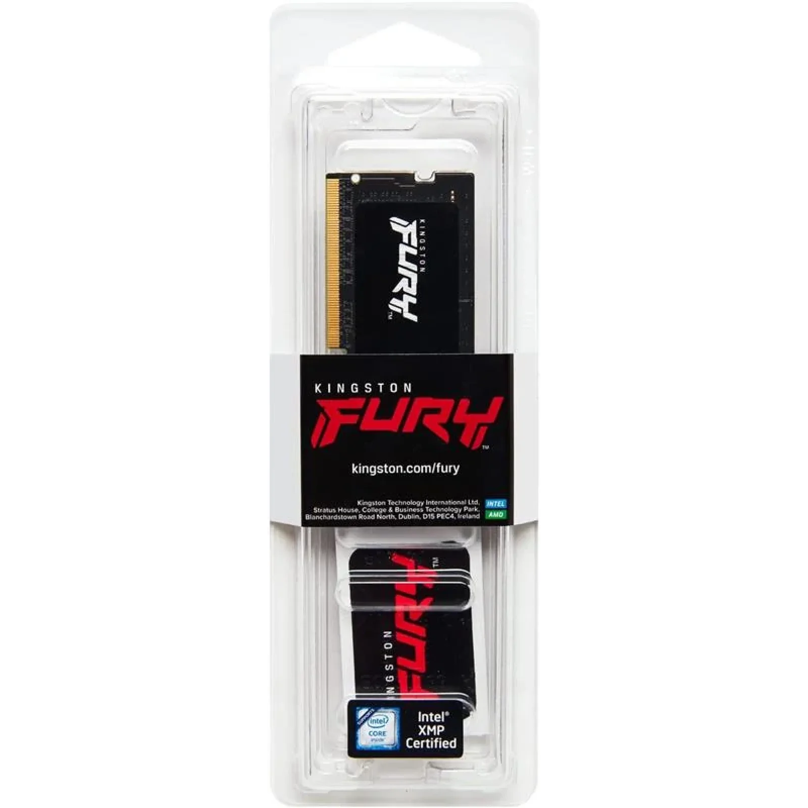 Модуль пам'яті SO-DIMM 16GB/4800 DDR5 Kingston Fury Impact (KF548S38IB-16) UA
