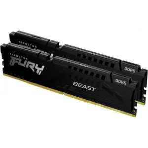 Модуль памяти DDR5 2x16GB/6400 Kingston Fury Beast Black (KF564C32BBK2-32) UA
