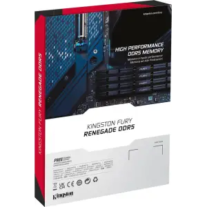 Оперативная память DDR5 2x16GB/6000 Kingston Fury Renegade Silver (KF560C32RSK2-32) UA