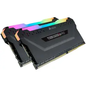 Оперативна пам'ять DDR4 2x8GB/3200 Corsair Vengeance RGB Pro Black (CMW16GX4M2C3200C16) UA