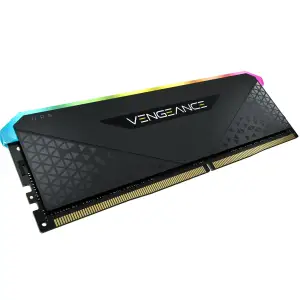 Оперативная память DDR4 16GB/3600 Corsair Vengeance RGB RS Black (CMG16GX4M1D3600C18) UA