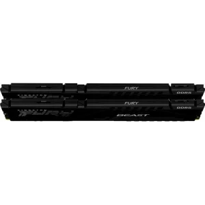 Модуль памяти DDR5 2x16GB/6400 Kingston Fury Beast Black (KF564C32BBK2-32) UA