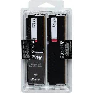 Модуль памяти DDR5 2x16GB/6400 Kingston Fury Beast Black (KF564C32BBK2-32) UA