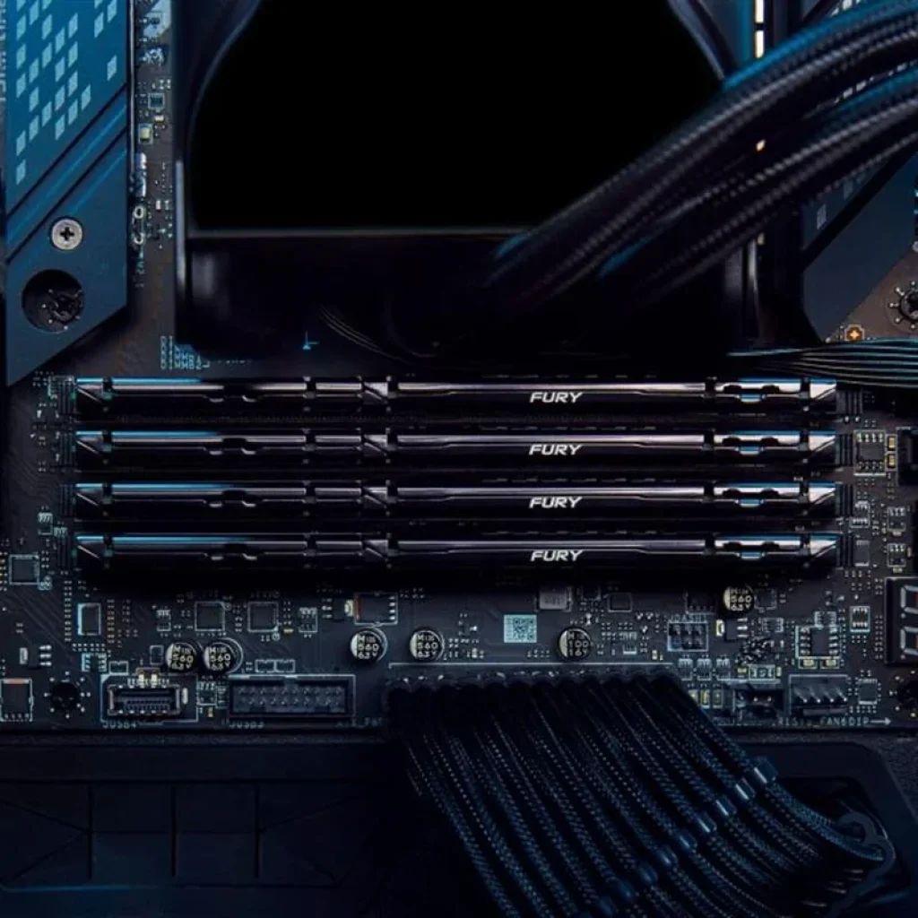 Модуль памяти DDR5 2x16GB/6400 Kingston Fury Beast Black (KF564C32BBK2-32) UA
