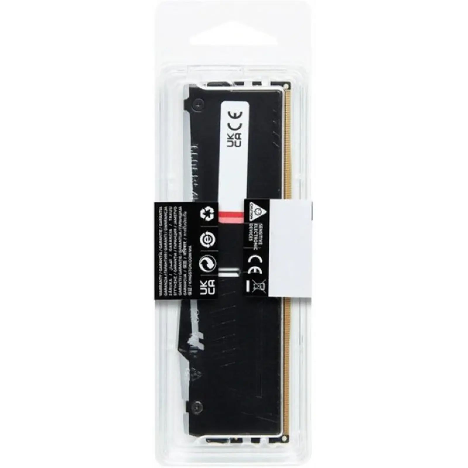 Оперативна пам'ять DDR5 16GB/5200 Kingston Fury Beast RGB Black (KF552C36BBEA-16) UA
