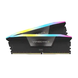 Оперативна пам'ять DDR5 2x24GB/6000 Corsair Vengeance RGB Black (CMH48GX5M2E6000C36) UA