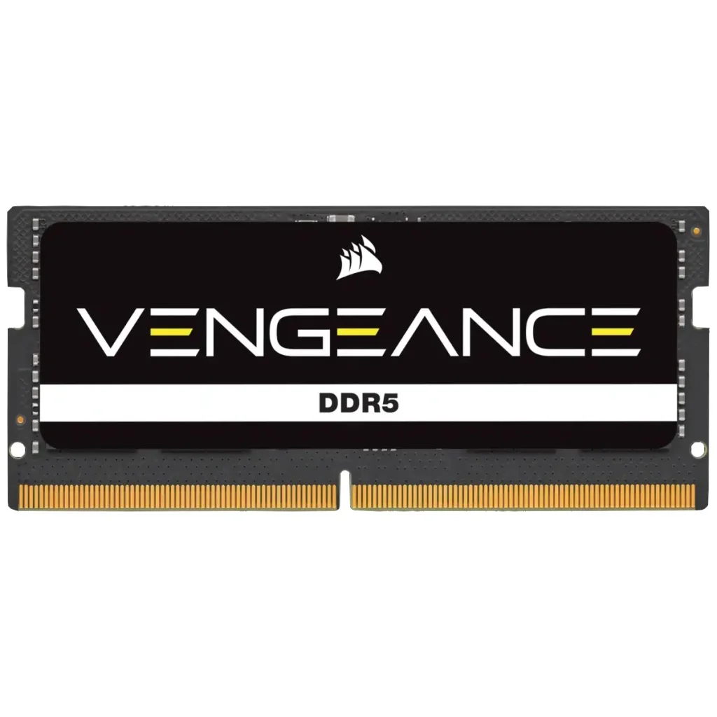 Модуль пам'яті SO-DIMM 16GB/4800 DDR5 Corsair Vengeance Black (CMSX16GX5M1A4800C40) UA