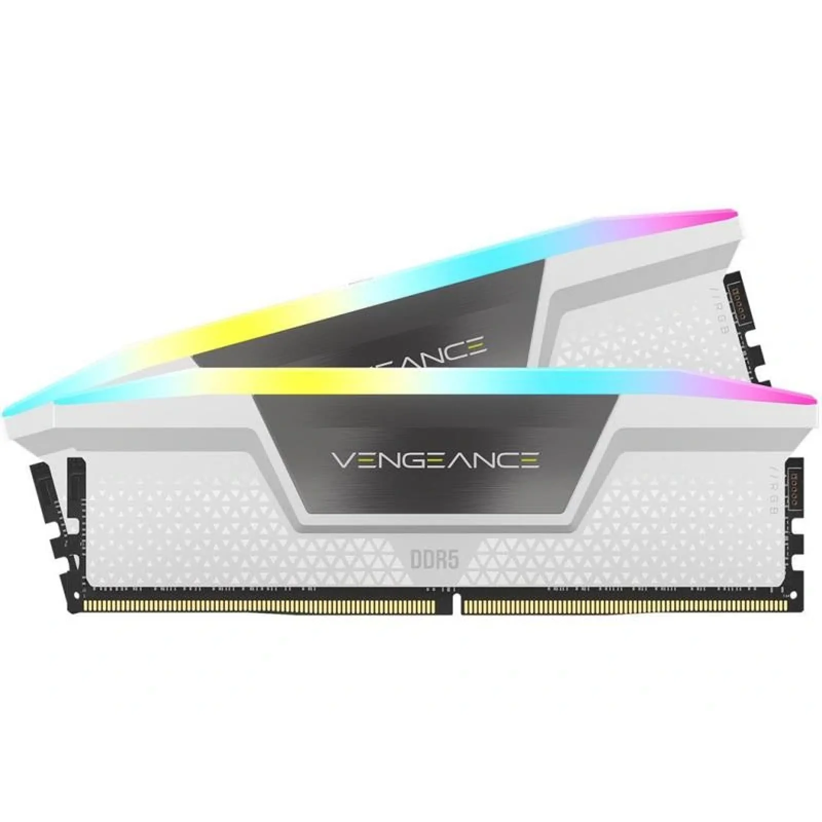 Модуль пам'яті Corsair 32 GB (2x16GB) DDR5 6000 MHz Vengeance RGB (CMH32GX5M2E6000C36W)