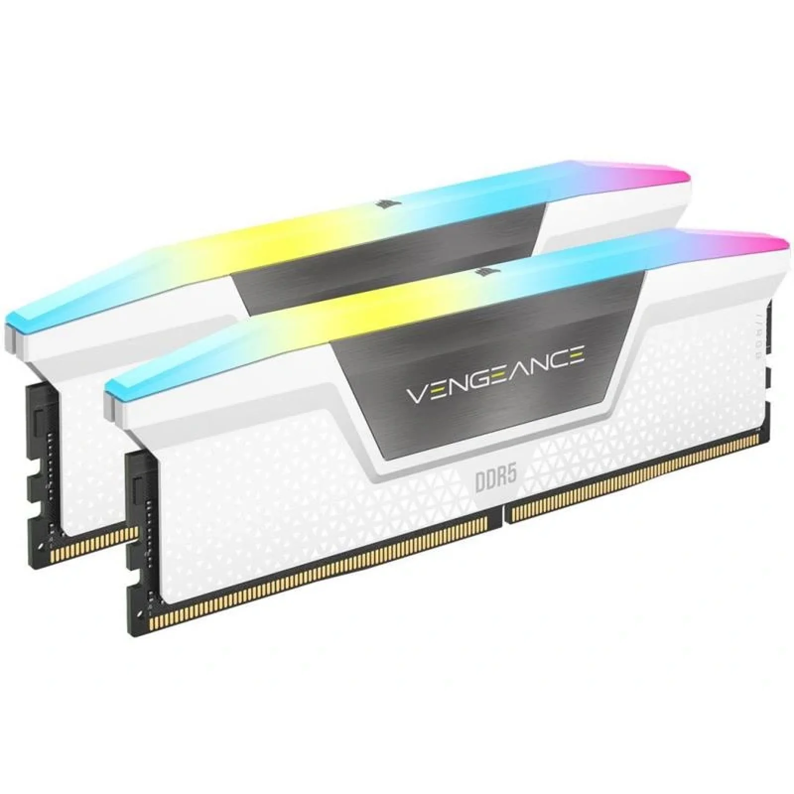 Модуль пам'яті Corsair 32 GB (2x16GB) DDR5 6000 MHz Vengeance RGB (CMH32GX5M2E6000C36W)