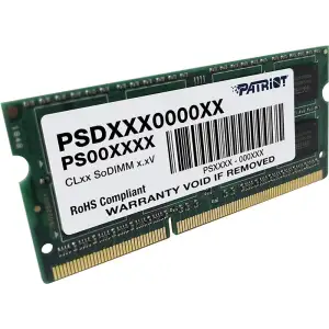 Оперативная память SO-DIMM 4GB/1333 DDR3 Patriot Signature Line (PSD34G13332S) UA