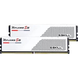 Модуль памяти DDR5 2x16GB/6000 G.Skill Ripjaws S5 White (F5-6000J3238F16GX2-RS5W) UA