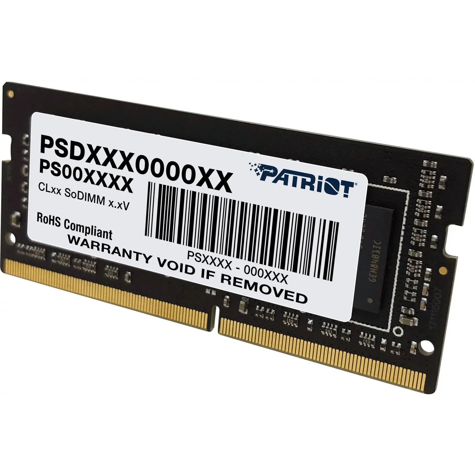 Оперативна пам'ять SO-DIMM 16GB/3200 DDR4 Patriot Signature Line (PSD416G320081S) UA