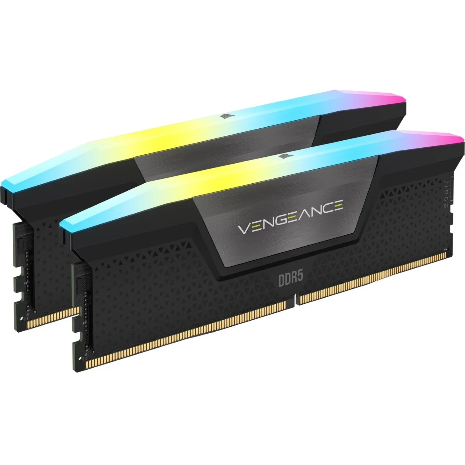 Модуль памяти Corsair 32 GB (2x16GB) DDR5 6400 MHz Vengeance RGB (CMH32GX5M2B6400C32)