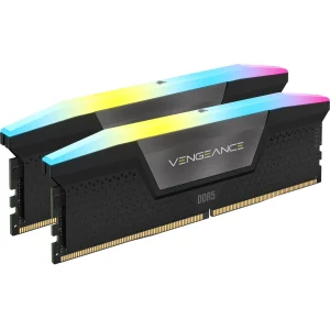 Модуль памяти Corsair 32 GB (2x16GB) DDR5 6400 MHz Vengeance RGB (CMH32GX5M2B6400C32)