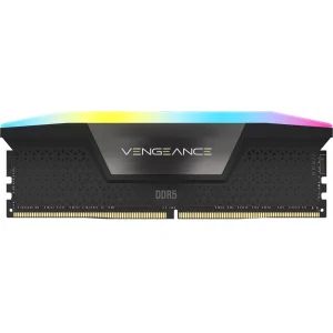 Модуль памяти Corsair 32 GB (2x16GB) DDR5 6400 MHz Vengeance RGB (CMH32GX5M2B6400C32)