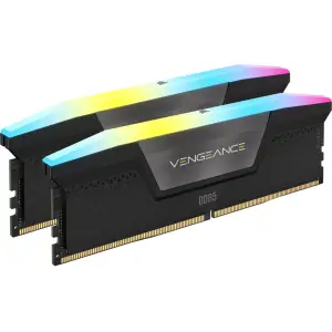 Оперативна пам'ять DDR5 2x16GB/7200 Corsair Vengeance RGB Black (CMH32GX5M2X7200C34) UA