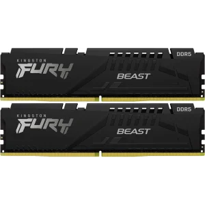 Модуль пам`яті DDR5 2x8GB/5600 Kingston Fury Beast Black (KF556C36BBEK2-16) UA