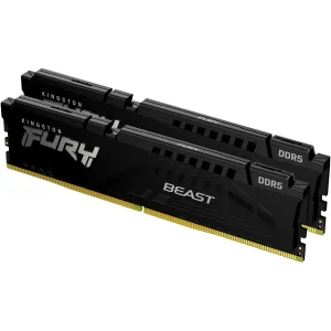 Модуль пам`яті DDR5 2x8GB/5600 Kingston Fury Beast Black (KF556C36BBEK2-16) UA