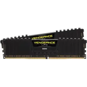 Оперативна пам'ять DDR4 2x16GB/3200 Corsair Vengeance LPX Black (CMK32GX4M2E3200C16) UA
